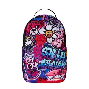 Colorful Street Art Backpack